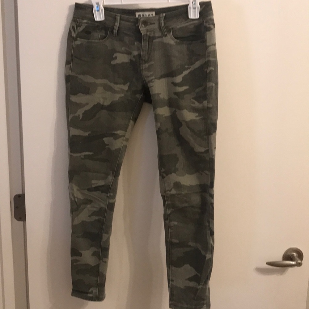 Camo Skinny Jeans
